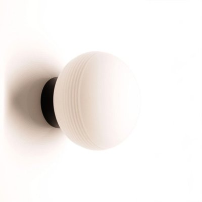 Applique globe Salle De Bain Ip44 noir Amar MILLUMINE
