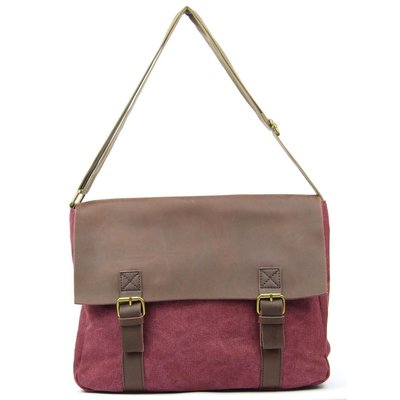 Sacoche cuir et toile CANCUN OH MY BAG