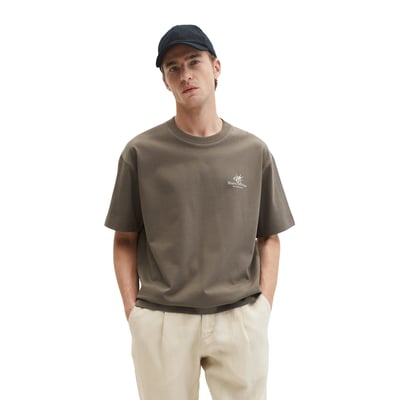 T-shirt loose avec impression dans le dos MARC O'POLO