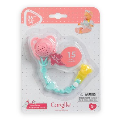Tétine sonore pour poupon 36 cm COROLLE