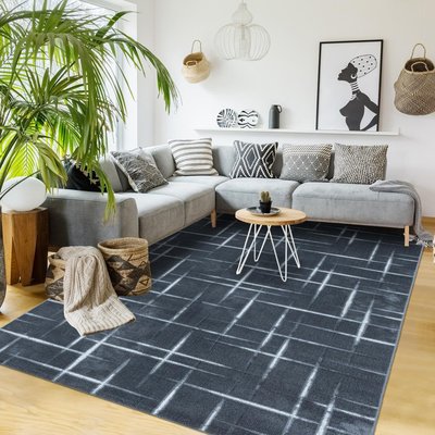 Tapis salon et chambre tissé motif géométrique LISOVE UN AMOUR DE TAPIS
