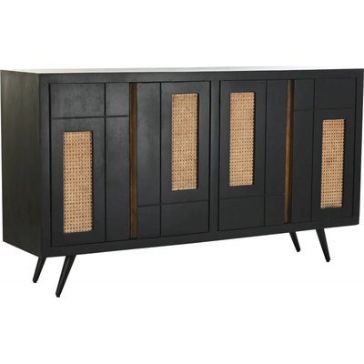 Buffet en rotin et métal, chic RECOLLECTION