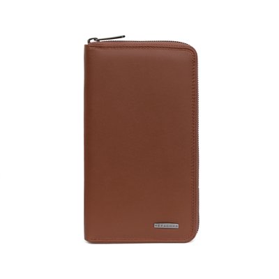 Compagnon de voyage  Stop RFID  Cuir SENSATION HEXAGONA