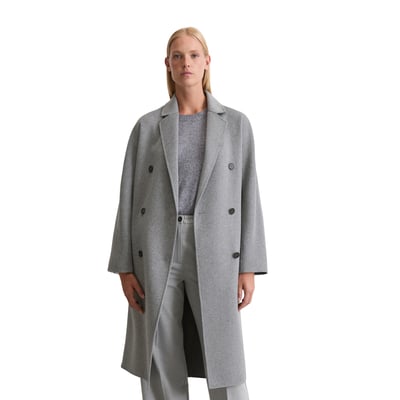 Manteau relaxed en mélange de laine double face MARC O'POLO