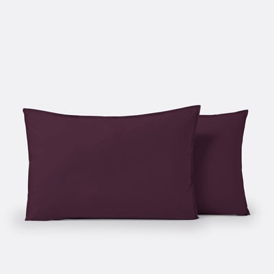 Scenario Plain Cotton Percale Pillowcase LA REDOUTE INTERIEURS