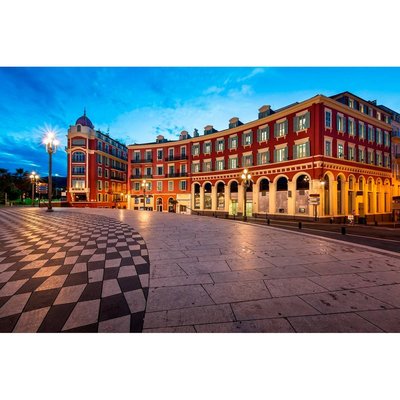Tableau Mural Nice By Night CONTEMPORAIN URBAIN CEANOTHE
