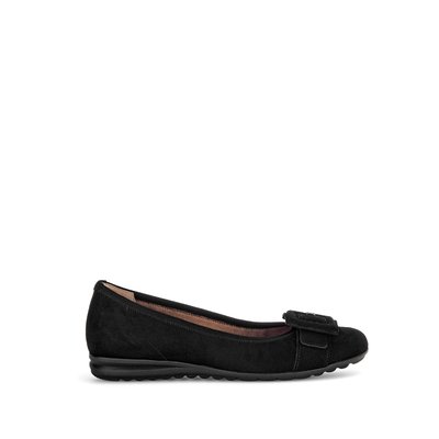 Ballerines en velours à talon compensé GABOR