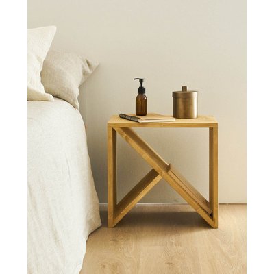 Table de chevet en bois d'épicéa - LEBI HANNUN