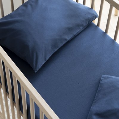 Drap housse bébé coton lavé SOMEO