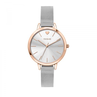 Montre Analogique En Acier Amourette OUI & ME