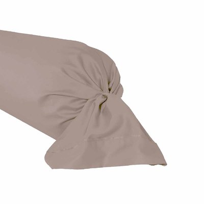 Taie de traversin unie en satin de coton bio, TEOPHILE ALEXANDRE TURPAULT