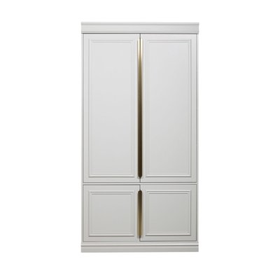 Armoire 2 portes en pin ORGANIZE BEPUREHOME
