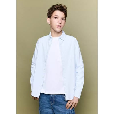 Chemise oxford rayée MANGO KIDS