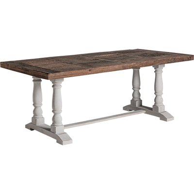 Table en bois d'orme recyclé, Cirella RECOLLECTION