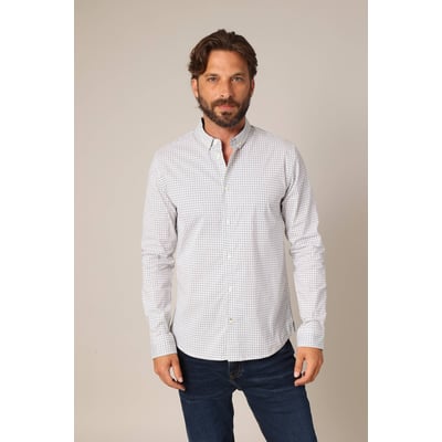 Chemise imprimée coupe droite BOGART DEELUXE