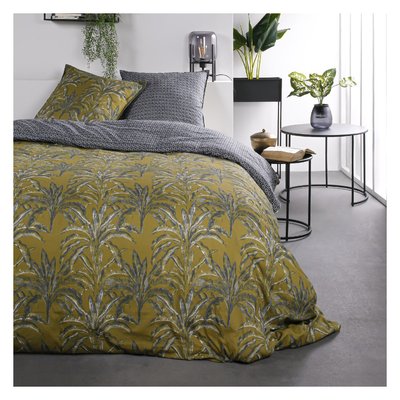 Parure de lit coton 2 personnes imprimé jungle SUNSHINE TODAY