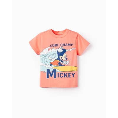 T-Shirt Manches Courtes Bébé Fille Minnie Mouse - Rose, 24 Mois