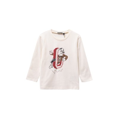 T-shirt coton bio chien-rugbyman IKKS