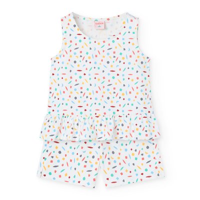 Pyjama en tricot à bretelles BOBOLI