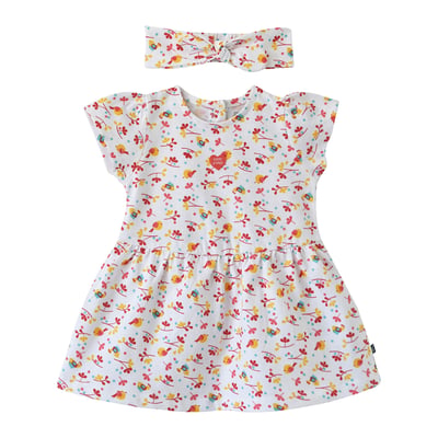 Robe bebe + bandeau elena SUCRE D'ORGE