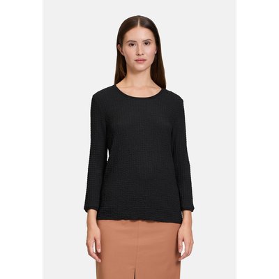 T-Shirt avec structure à encolure ronde BETTY BARCLAY