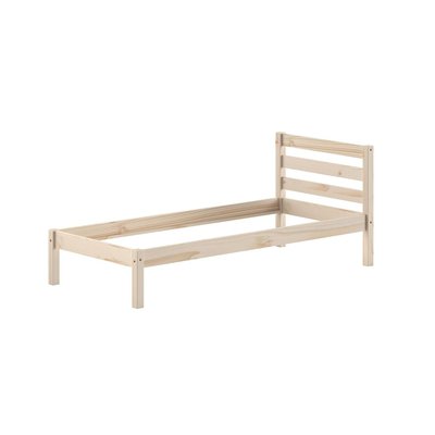 Lit simple 90x200 Pino naturel VIPACK