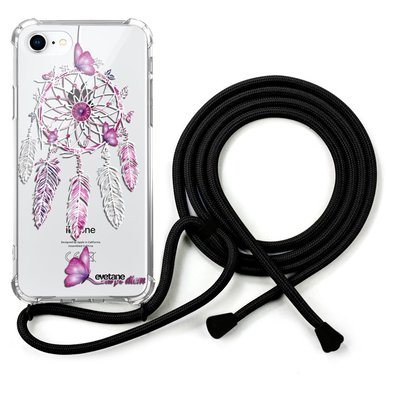 Coque cordon iPhone 7/8/ iPhone SE 2020/ 2022 EVETANE