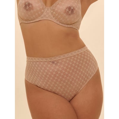 String gainant taille haute, PLUME SIMONE PERELE