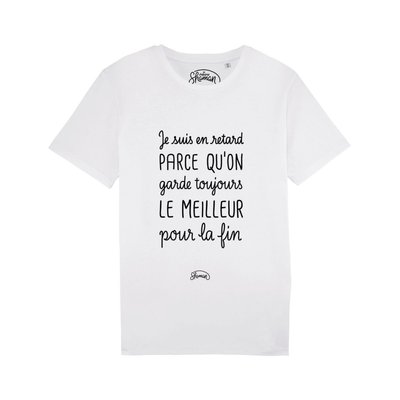 T-shirt Le meilleur pour la fin - Taille XL - Blanc LE FABULEUX SHAMAN
