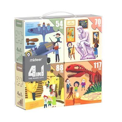 Puzzles évolutifs Musée MIDEER