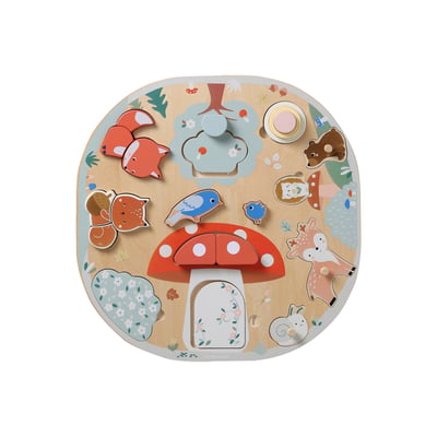 Planche multi-puzzles en bois FSC® HAPPY FOREST VERTBAUDET