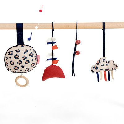 Lot de 4 accessoires pour arche d'éveil Baker - Stevie Wonder I just called to say I Love you (BO) MELLIPOU