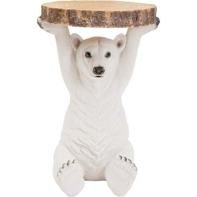 Table d'appoint ours polaire, ANIMAL KARE DESIGN