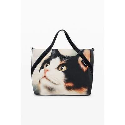Desigual - Grand sac shopper chat DESIGUAL