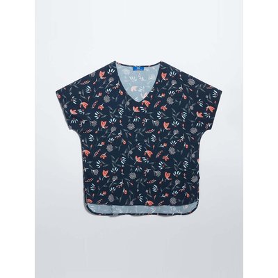 Blouse col v ADIKAMIS19612 TBS