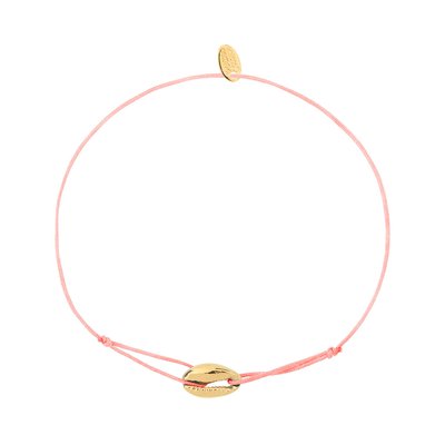 Bracelet cordon mini cauri peche CAROLINE NAJMAN