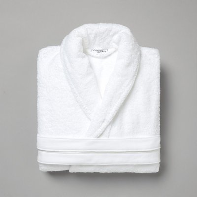 Peignoir en coton bouclette col châle collection GRAND HOTEL COTTON & CO