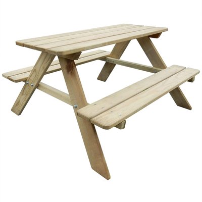 Table de pique-nique pour enfants HOME MAISON