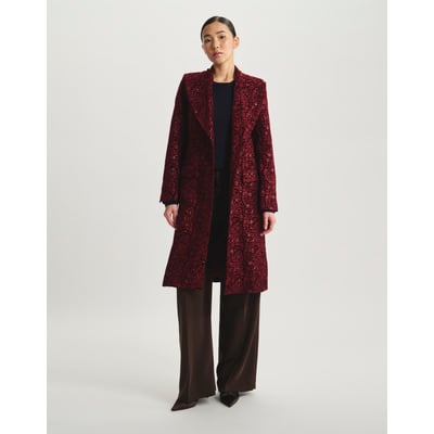 Manteau Zahee brodé INES DE LA FRESSANGE PARIS