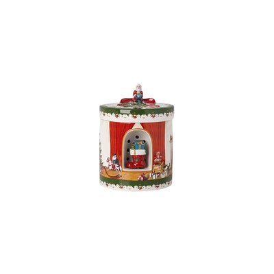 Emb. Rond, Père Noël Apporte Cadeaux CHRISTMAS TOY'S VILLEROY & BOCH