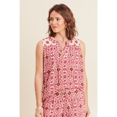 Blouse fluide sans manches BREAL
