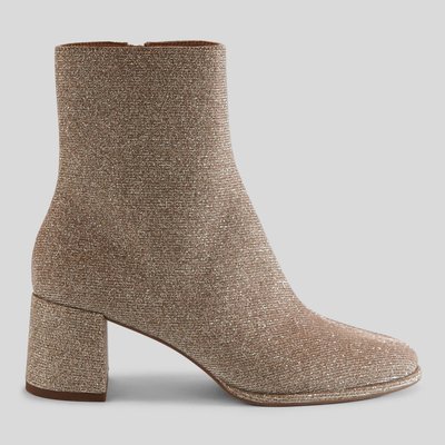 Boots talon paillettes La Redoute