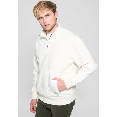 Sweat-Shirt Stretch Col Camionneur GUESS
