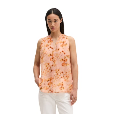 Blouse sans manches relaxed en fibre de ramie douce MARC O'POLO