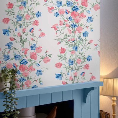Papier peint Fleurs Charlotte LAURA ASHLEY