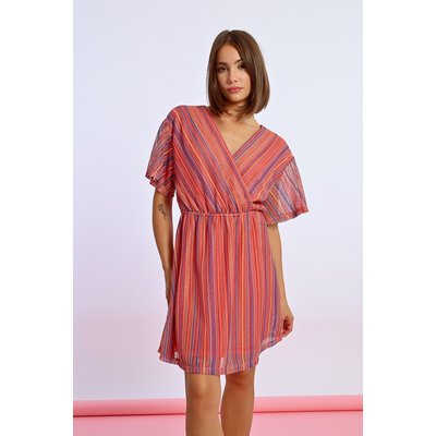 Robe courte rayée LILI SIDONIO