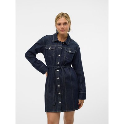 VMODA Robe courte Robe en denim VERO MODA
