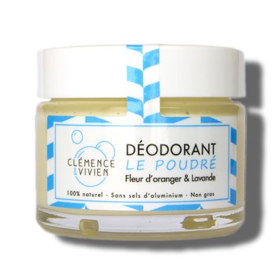 Déodorant aux huiles essentielles  Le Poudré CLEMENCE ET VIVIEN