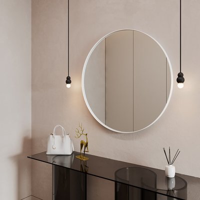 Зеркало настенное в тонкой металлической раме, L SO'HOME