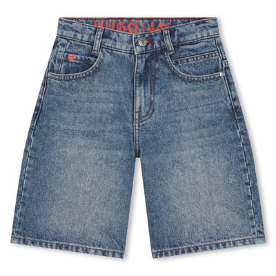 Bermuda 5 poches en jean HUGO KIDSWEAR
